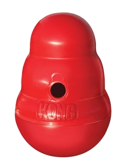 Kong Snack Dispenser Wobbler Rood Large 19x13 Cm