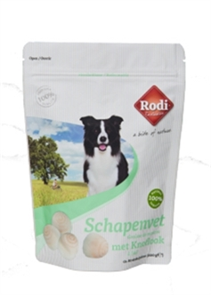 Rodi Exclusive Schapenvet Bonbons Knoflook 200 Gr