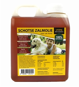 Schotse Zalmolie Naturel 1 Ltr