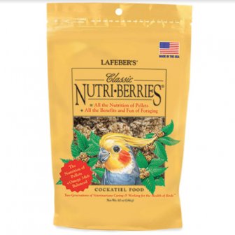 Lafeber Nutri-Berries Classic - Cockatiels 284 gram