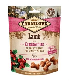 Carnilove Crunchy Snack Lam/Cranberries 200 Gr