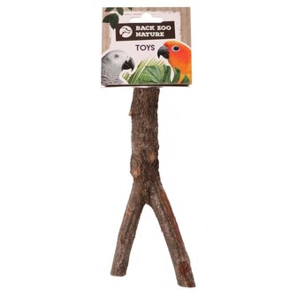 Back Zoo Nature Wooden Y-Perch 20 cm