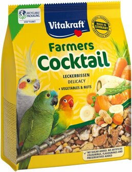 Vitakraft Cocktail Groente + Noten Pa/Gs 250 Gram