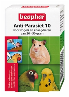 Beaphar Anti-Parasiet Knaag/Vogel 10