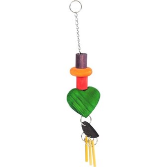 Happy Pet Vogelspeelgoed Great Chime 41x7x5 Cm