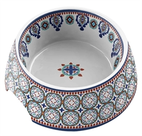 Voerbak-Hond-Moroccan-Melamine--18x18x7-Cm-590-Ml