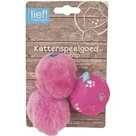 Lief!-Kattenspeelgoed-Softbal-Girls-Met-Catnip-Roze-6-CM